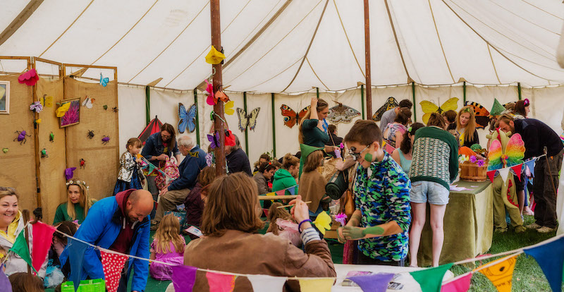 Activities and workshops at the Fairy Fair